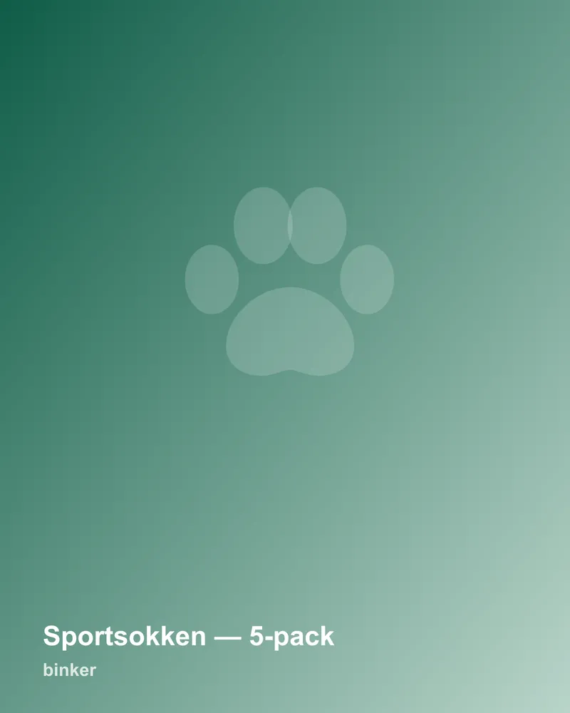 Sportsokken — 5-pack