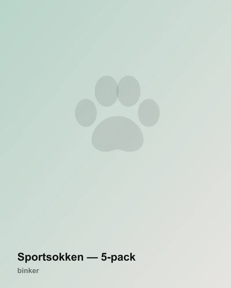 Sportsokken — 5-pack