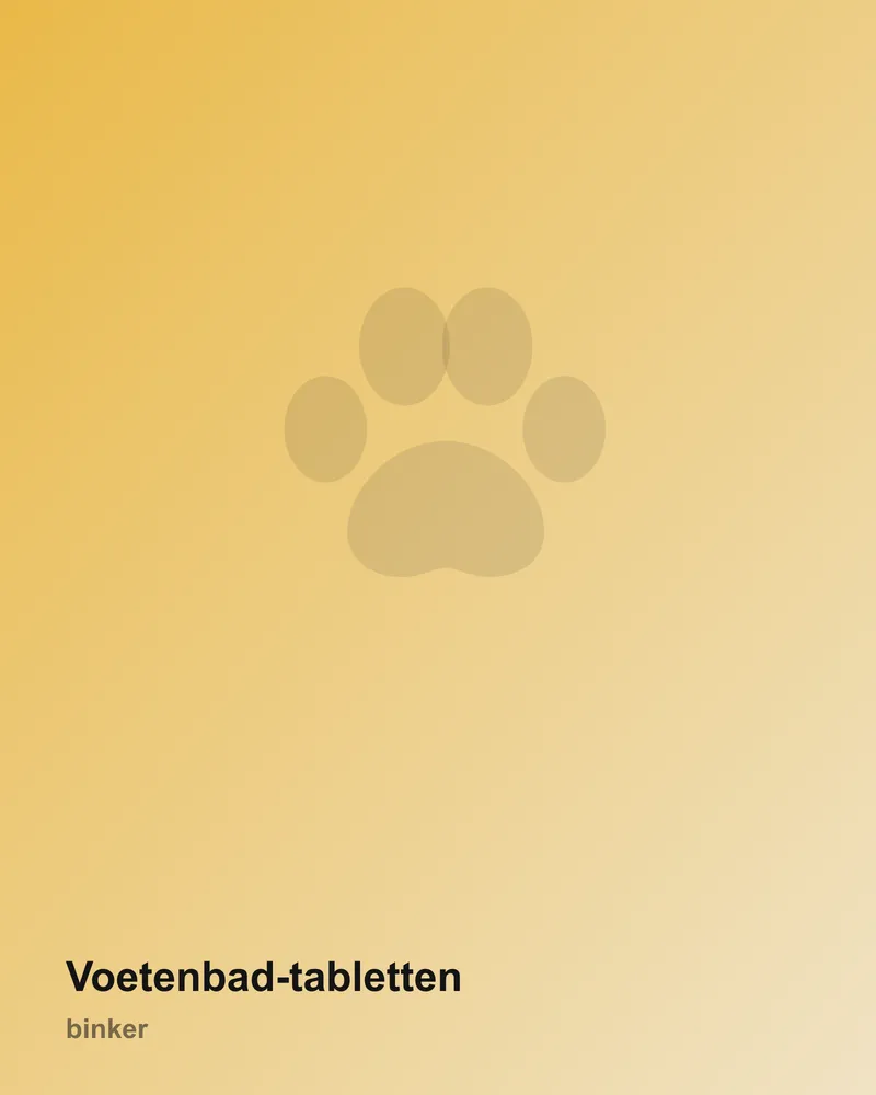 Voetenbad-tabletten