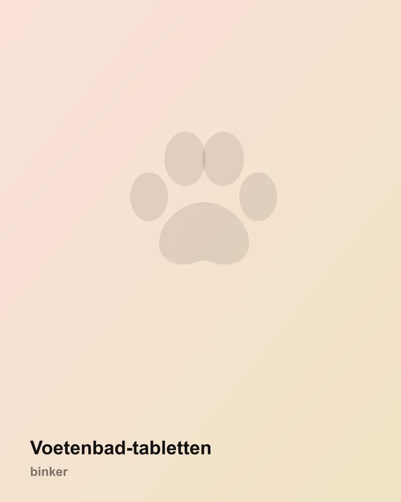 Voetenbad-tabletten