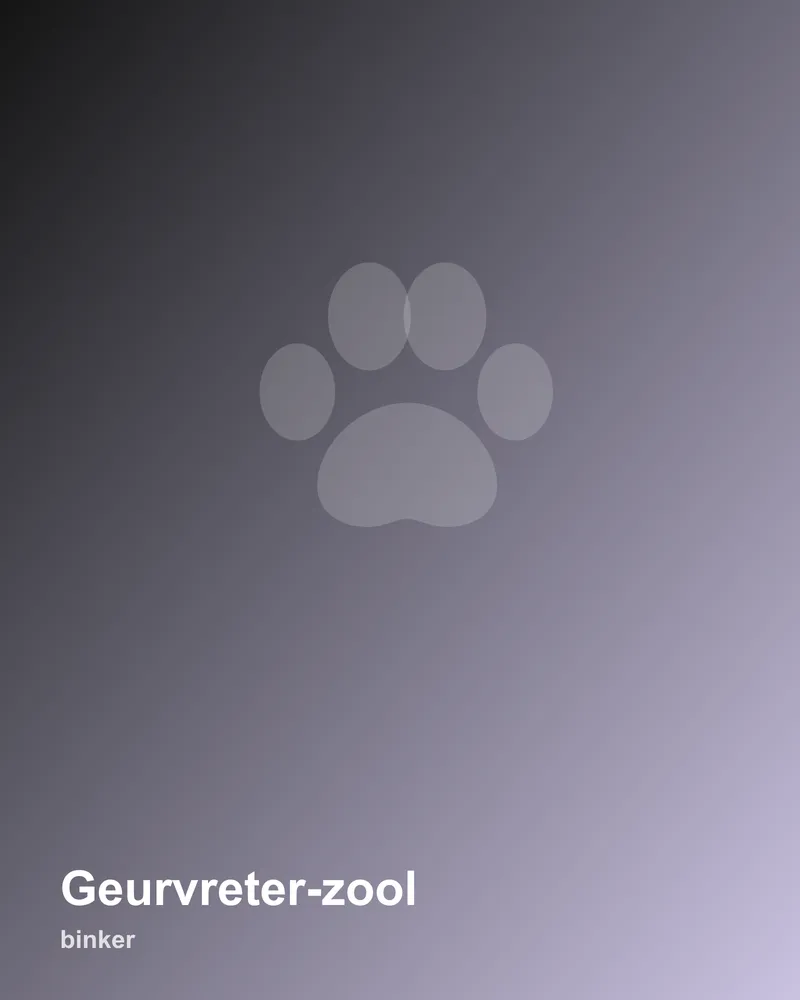 Geurvreter-zool