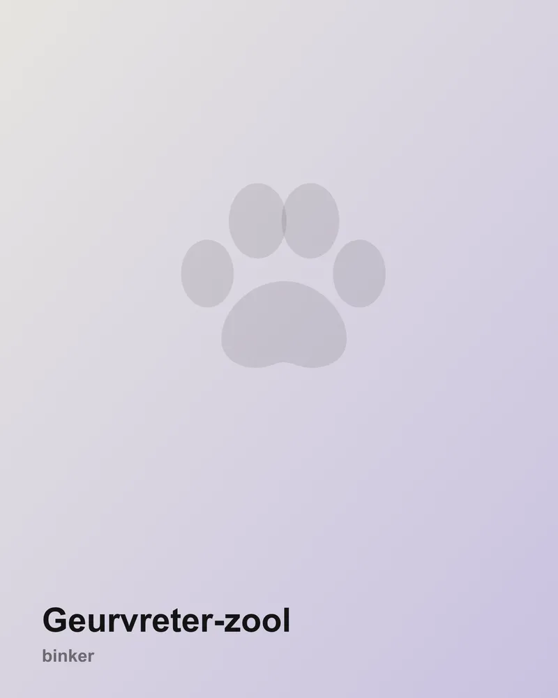 Geurvreter-zool